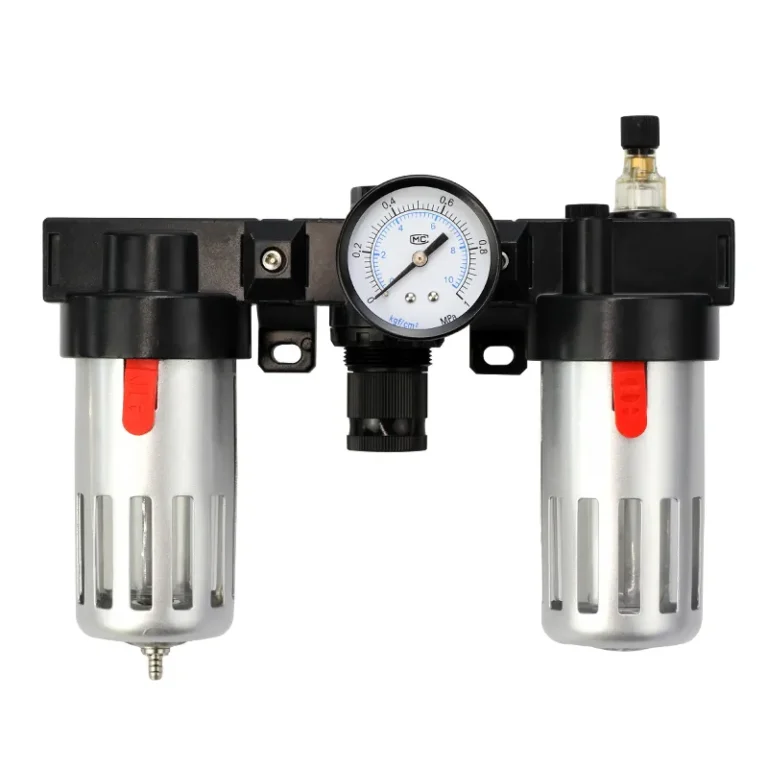 AC.BC Series FRL Unit | Triple Pneumatic Air Treatment for Automation Systems