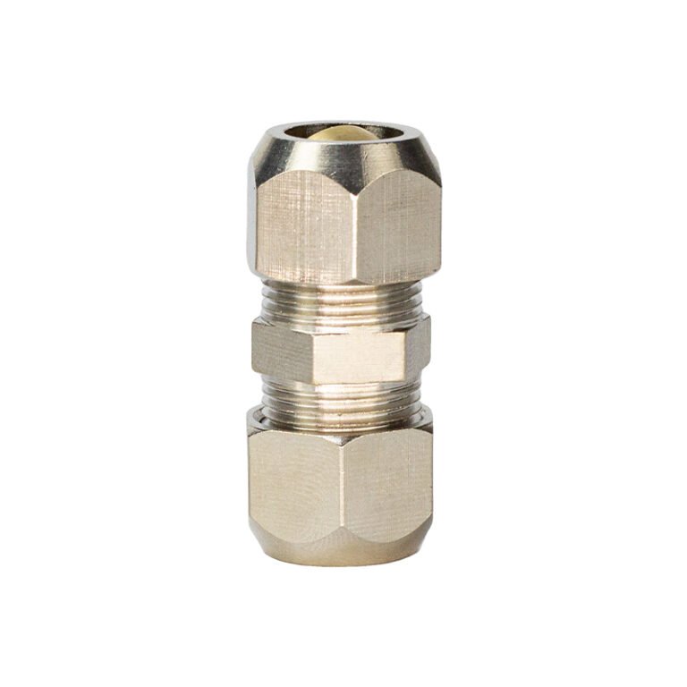 PG Copper Pneumatic Ferrule Connector | Leak-Proof Brass Tube Fitting