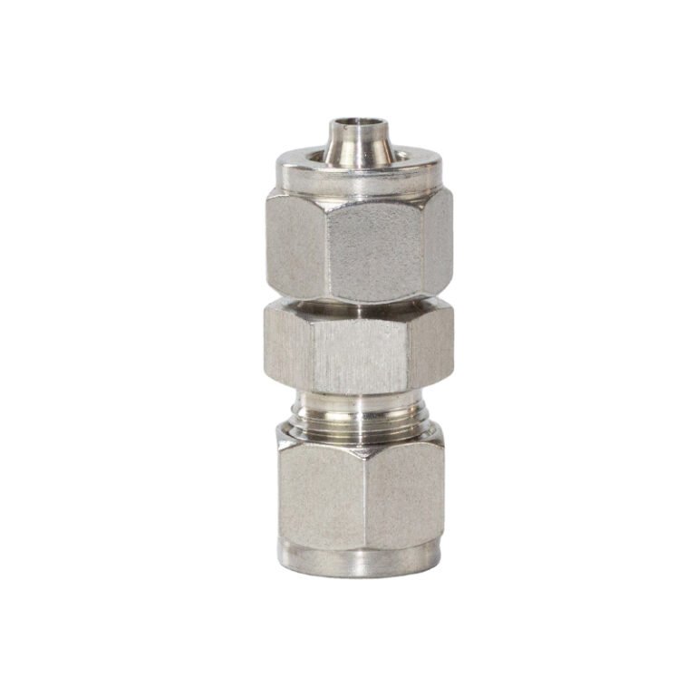 PG Stainless Steel Pneumatic Connector | Corrosion-Resistant Threaded Air Fitting