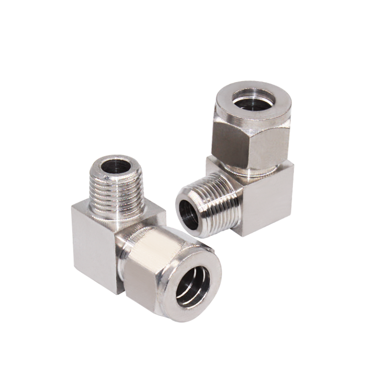 PL Stainless Steel Pneumatic Ferrule Connector | Durable Tube Fitting for Automation