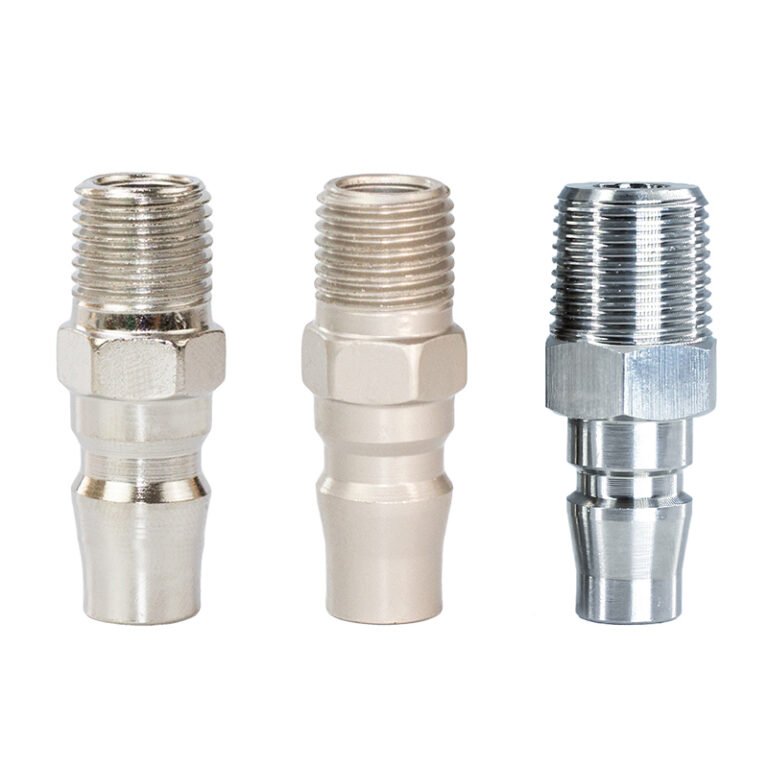PM C-Type Quick Connector | Durable Stainless Steel Pneumatic Coupler
