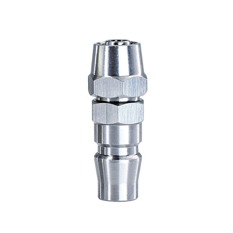 PP Stainless Steel C-Type Quick Connector | Durable Pneumatic Air Fitting
