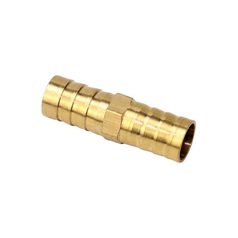 PU Copper Barb Connector | Durable Brass Pneumatic Tube Fitting
