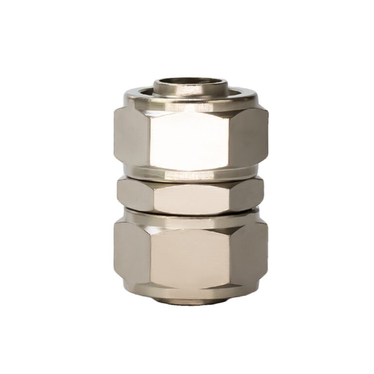 PU Copper Pneumatic Fitting | Durable Brass Air Connector for Automation Equipment