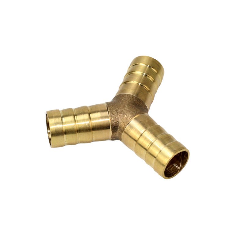PY Copper Barb Connector | Brass Tube Fitting for Pneumatic Lines