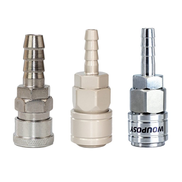 SH C-Type Quick Connector | Brass Pneumatic Coupler for Automation Systems