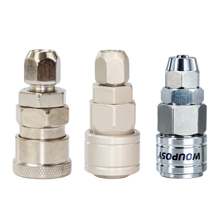 SP C-Type Quick Connector | Brass Pneumatic Quick Coupler for Air Lines