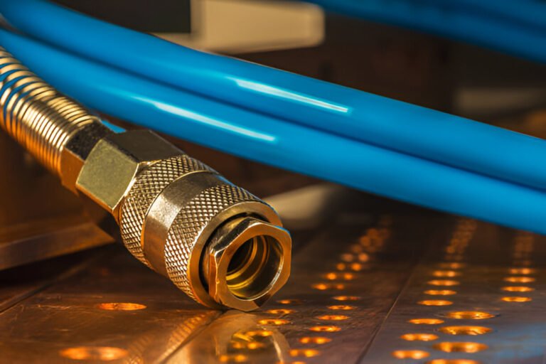 Specific materials for copper barb connectors