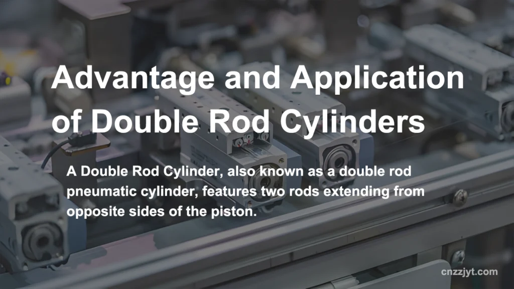 Advantage and Application of Double Rod Cylinders