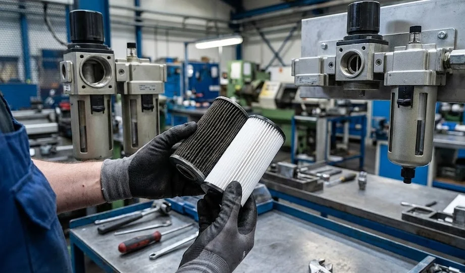 air filter element replacement